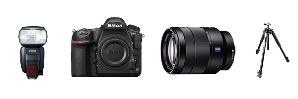 Professional Photography Equipment - Cameras, Lenses, Accessories