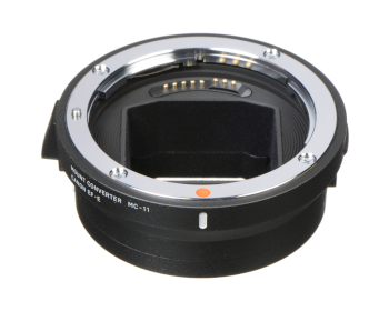 Sigma MC-11 adapter [Canon EF to Sony E mount]
