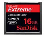 [CF card] Sandisk Extreme 16 GB