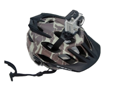 GoPro vented helmet strap mount