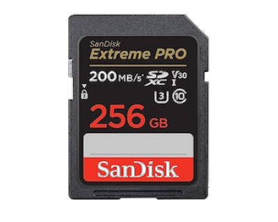 [SD card] Sandisk Extreme Pro 256GB